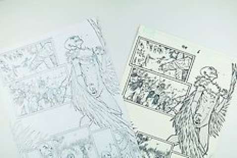 Original Art Pages By Andie Tong & Kris Justice - Spectacular Spider-Man #174  - Marvel UK  - (2007)