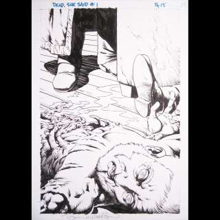 DEAD, SHE SAID #1 Pg.15 Splash by Bernie Wrightson | Pop Sequentialism