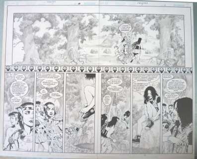 J.H. Williams Mick Gray - ++ superb promethea double page spread by j h williams + mick gray - lovely issue promethea #17