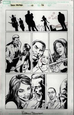 Scot Eaton & Klaus Janson | Black Panther #10 p.16 | Essential Sequential