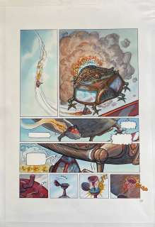 Michael Terraz, ROSE POM, Planche originale, page 24 | Galerie Neuf