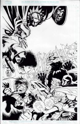 Inglorious X-Force #6 Cover Art, Gerardo Sandoval | Comix Art Studio