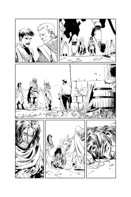 Pablo de Bonis | Red Sonja issue 1, page 15 – ARTIST PROOF | NRisso Art