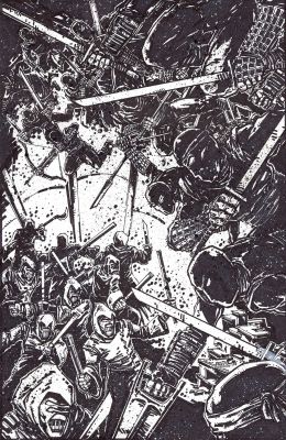 Kevin Eastman | TMNT Issue 63, October 2016 Kevin Eastman Original Art Cover | Kevin Eastman