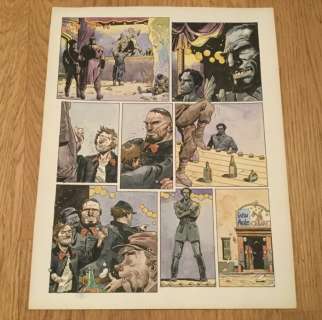 Breccia, Enrique - Planche originale (p.11) - Les Sentinelles T2 - Septembre 1914 La Marne - (2009) | Catawiki