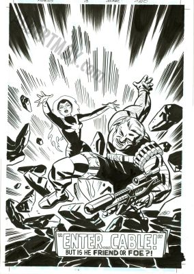 Michael Cho | Phoenix Issue 13 Page Cover | Albert Moy