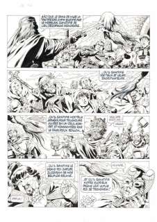 Mitton, Jean-Yves - Original page (p.35) - Chroniques Barbares 2 - La Loi des Vikings - (1995) | Catawiki