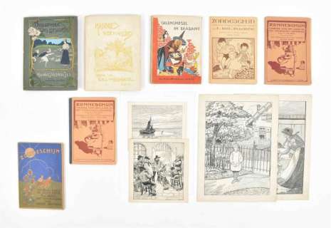 TYTGAT, M. & A. GEUDENS. COLLECTION OF SEVENTEEN DRAWINGS | Zwiggelaar Auctions