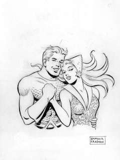 Ramona Fradon | Aquaman & Mera | Catskill Comics