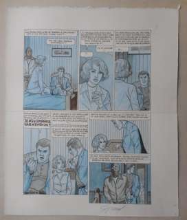 Renaud (Denauw, Renaud) - Original page (p.9) - â€œInkt en bloedâ€ - volume 2 - (2016) | Catawiki