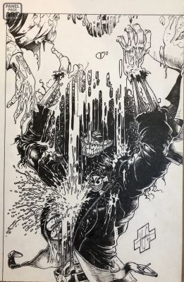 Steven Hughes | Evil Ernie - Youth Gone Wild - Cover Tpb | Panel Page Art