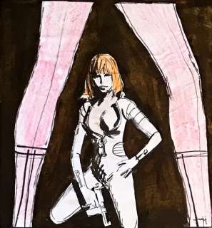 Gigi, Robert - Original preliminary cover - Scarlett Dream Tome 1 - (1967) | Catawiki