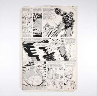 Bob Layton Rick Magyar Marvel What If? #32 Art | Bruneau & Co. Auctioneers