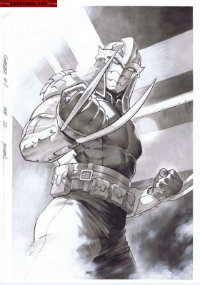 Michele Bandini | Covers / Pinups Issue Shredder # 01 Page 22 | Kwan Chang