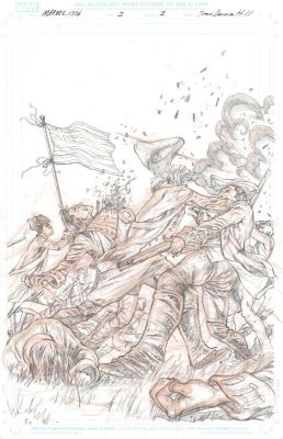 Sean Damien Hill | 1776 Issue 01 Page 01 | ComiConArt