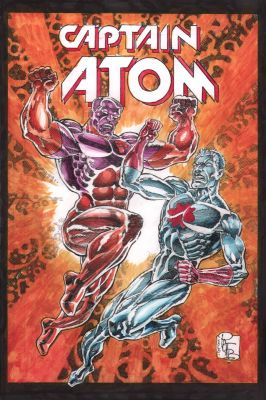 Pat Broderick | Captain Atom Color Commission - Signed - 2015 | Anthony’s Comic Book Art