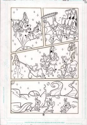 David Alvarez, Mike Decarlo | Looney Tunes #103 P.9 - Pigs in Space - 2003 | Anthony’s Comic Book Art