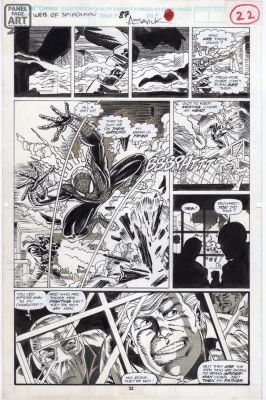 Alex Saviuk | Web of Spider-Man 87 Page 22 | Panel Page Art