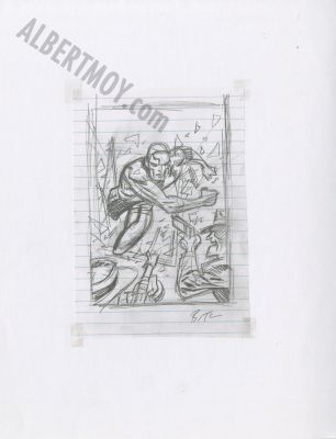 Bruce Timm | Manhunter Rough Page 144 | Albert Moy