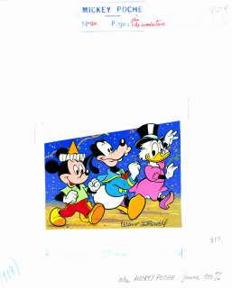 DISNEY Mickey, Donald et Picsou Couverture de Mickey Poche 124 édité par Edi Monde [...] | Vermot et Associés