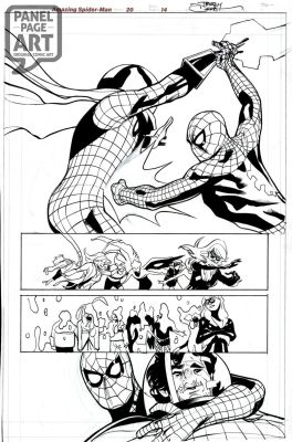 Terry Dodson | Amazing Spider-Man 20 Page 14 | Panel Page Art
