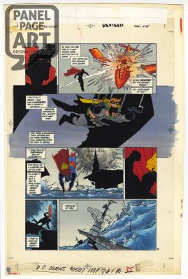 Frank Miller - The Dark Knight 3 Page 35 - Color Art