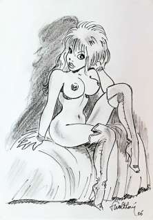 Walthéry, François - Original illustration - Natasja - (2006) | Catawiki