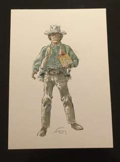 Hermann - Dessin original - ’Red Dust fête les 70 ans du Journal Tintin - (2016) | Catawiki