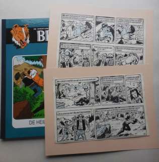 Bessy 31 - De Heilige vlam + originele pagina - luxe hc - 1e druk (1997) | Catawiki