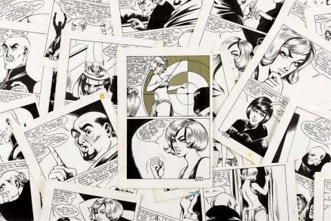 Magnus (Roberto Raviola) - "Gesebel - Minaccia nel cosmo", 1966 | Urania Casa d’Aste