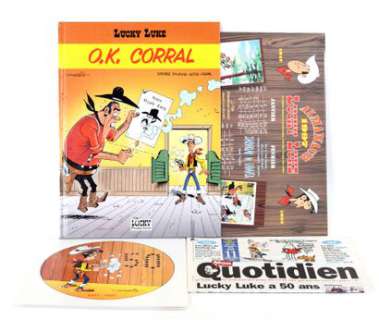 Morris | Lucky Luke Lucky Productions O.K. Corral Album en... | Cornette de St Cyr