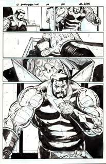 Ultimate Wolverine Issue 10, page 20 - Cyclops, Omega Red | Comix Art Studio
