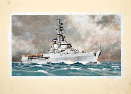 Joubert, Pierre (191... | La Jeanne d’Arc, (ex Résolue), porte hélicoptères de... | Coutau Bégarie