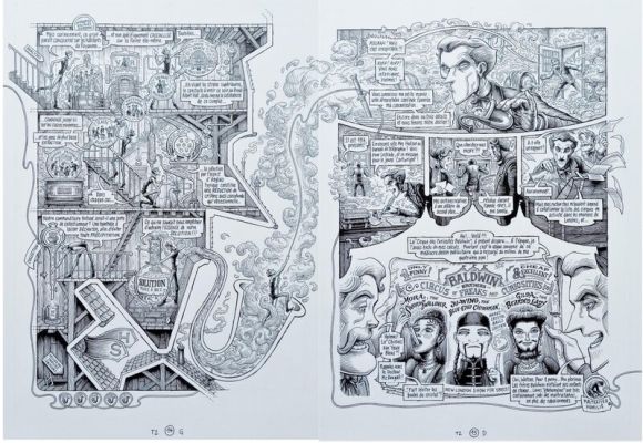 Benoît Dahan, Cyril Lieron (Scénariste) | Diptyque 14/15 - Dans la tête de Sherlock Holmes - Tome 2 | 2DGalleries