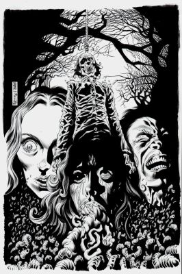 Jason Moore, Kyle Hotz - Gates of Hell #2 Cover (Awesome Horror Scene!) 2016