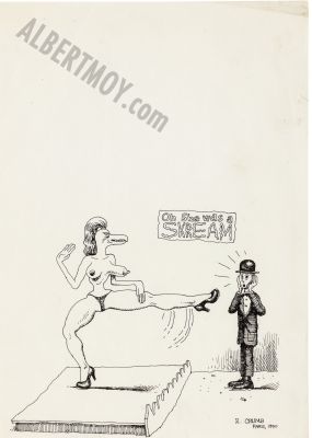 Robert Crumb | Oh She Was a Scream | Albert Moy