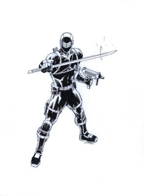 Pat Olliffe | Gi Joe Snake Eyes | Catskill Comics