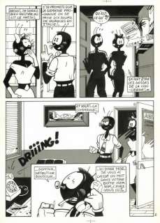 Ben Radis. Planche originale Gomina | BDEnchères