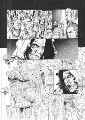 Pellet Philippe | Planche Originale 12 de Sheïd Le piège de Mafate | Galerie Napoléon