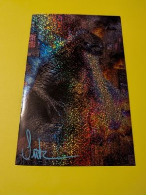 GODZILLA PIXEL FOIL 1/1 SKETCHBOOK BY SURTUR SIGNED WITH COA BRAND NEW | eBay US (Buy It Now)