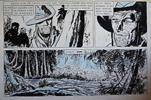 Pratt, Hugo - original plate "Ernie Pike" page 32 