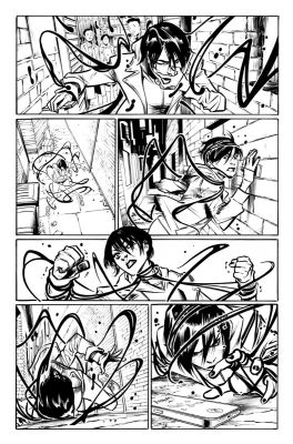 Juan Castro | Batgirl Issue 17 Page 03 | ComiConArt