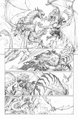 Diego Bernard | Lady Death: Diabolical Harvest Issue 22 Page 06 | ComiConArt