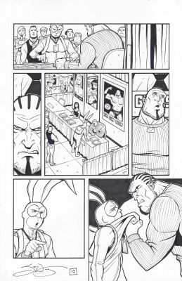 Sean Wang | The Tick’s Comic Con Extravaganza Issue 01 Page 12 | Splash Page