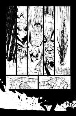Jorge Jimenez | Superman / Spider-Man Page 20 | ComiConArt