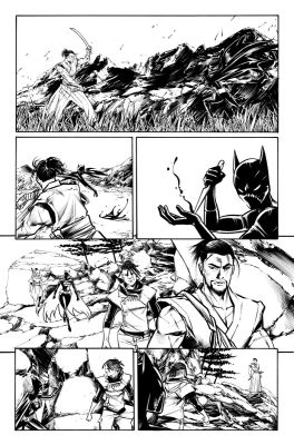 Juan Castro | Batgirl Issue 18 Page 16 | ComiConArt
