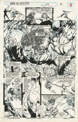 Rafael Kayanan | Conan the Adventurer Issue 10 Page 7 | Albert Moy