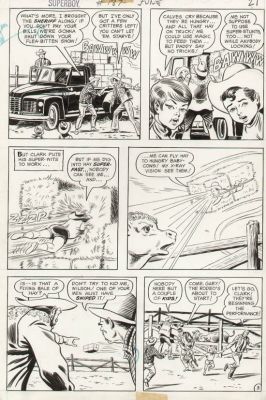 Bob Brown, Murphy Anderson | Superboy #187 P 3 (1972) | Romitaman