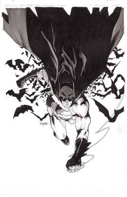 Mahmud Asrar | Batman #1 NYCC Foil Variant Cover | Essential Sequential