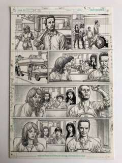 Glenn Fabry - Original Art Page - Lot 13 #1 page 15 - Steve Niles Horror Story- (2013) | Catawiki
